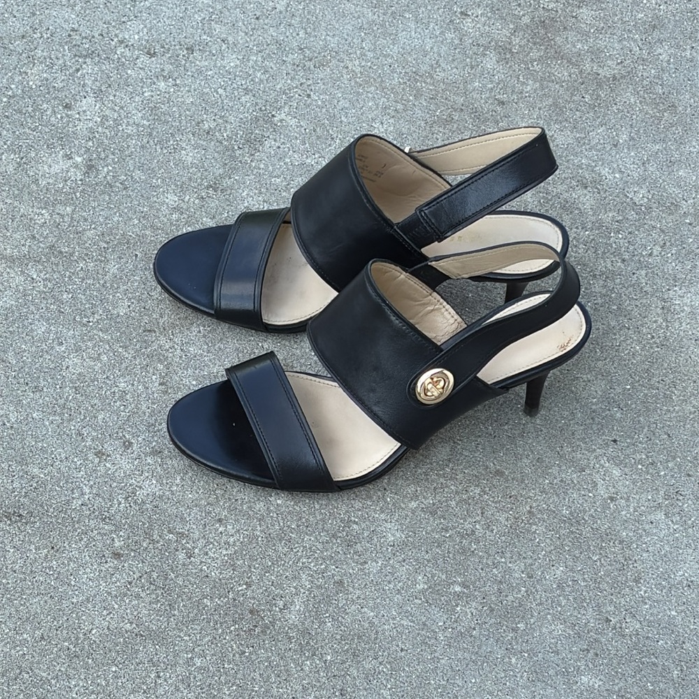 Leather calfskin sandals